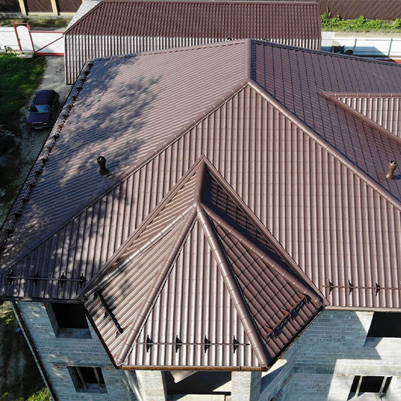 Монтаж сложной крыши и кровли в Приволжске и Ивановской области